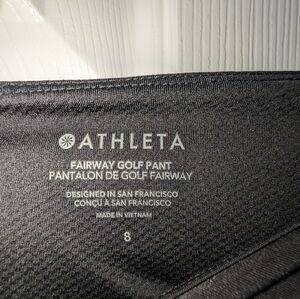 Athletic golf pant